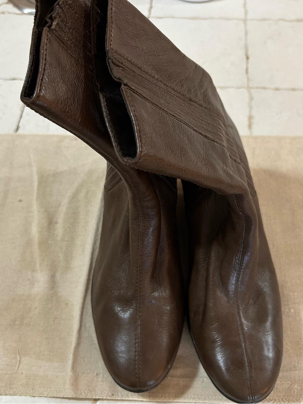 Brown Leather Cole Haan boots